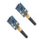 2Pcs CC1101 Module with SMA Antenna Long Range Data Transmission Board SPI Low Power Communication Module 6