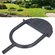 Half Moon Lawn Edger Metal Manual Trimming Shovel for Garden Zoo Lawn Trimming Tool