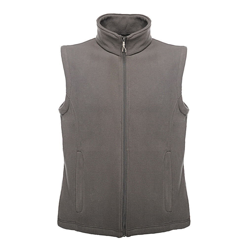 Regatta (S, Seal ) Mens 210 Microfleece Bodywarmer / Gilet Grey
