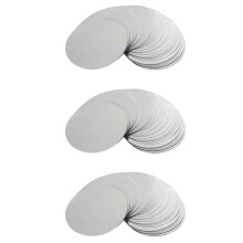 900 Pcs 3 Inch Silver Wine Pourer Discs Drip-Proof Drip Pouring Pour Spout Pour Wine Thin Slice