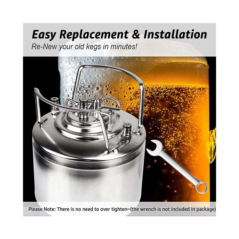 3X Keg Post For Cornelius Type Lock Keg Stainless Steel Corny Keg Post With Poppet Keg Post 4711969637355