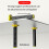 Tile Leveling Ruler Horizontal Bubble Leveling Ruler Lay Floor Tiles Gradienter Suspended Paving Tile Leveling Ruler 3