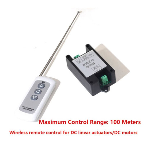Motor 12V/24V Wireless Controller Controlling the Stop Extension and Retraction of Linear Actuator Wireless Remote 1
