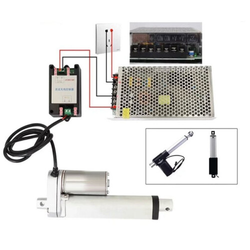 Motor 12V/24V Wireless Controller Controlling the Stop Extension and Retraction of Linear Actuator Wireless Remote 2