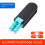2 Stuks Multimode LC/OM3 Glasvezel Loopback-Adapterkabels voor Testtoepassingen, Glasvezel Loopback-Koppelingen 6