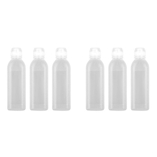 KräMflaskor för Kryddor, Pressflaskor för SåSer, Dispenser för Olivolja, Ketchupflaskor, Press 6-Pack 17 Oz (500 Ml)
