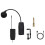 Violin Wireless Microphone Musical Instrument Microphone Stage Performance Audio Receiver and Transmitter Short Clip 1