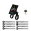 48V-72V 80A E-Bike-Sinuswellen-Controller mit DZ32 Farb-LCD-Display, Tri-Mode-E-Scooter-Lithium-Akku-Upgrade-Kit 3