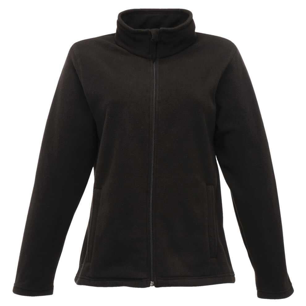 Regatta (12, ) Womens/Ladies Full-Zip 210 Series Microfleece Jacket Black