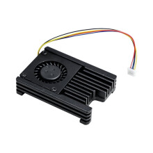 For Raspberry Pi CM5 Heatsink Cooler Alumium for RPi CM4 Dedicated Heatsink with PWM Temperature-Controlled Fan