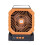 Ventilatore Portatile Solare con Luce LED, USB, Timer e Bussola per Avventure All'Aria Aperta. 6