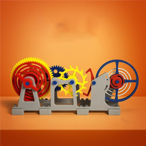 3D Printed Tourbillon Model Kit: Desktop Ornament Clock Movement Imitation 2