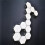 Hexagon Lights, Minimalist White Touch Night Light, Center Touch-Sensitive Wall Panels, Hex Light 5