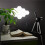 Hexagon Lights, Minimalist White Touch Night Light, Center Touch-Sensitive Wall Panels, Hex Light 7