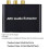 Extrator de Áudio ARC Compatível com  ARC para SPDIF Coaxial Estéreo Jack de 3,5 mm Adaptador ARC Compatível com  Conversor de Áudio 2
