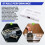 Open Audio Cassette Shell Case for DIY Reel to Reel Cassette Tape Plastic Shell White 6