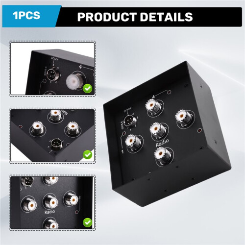 New AS104 Automatic   Antenna Switcher for  CIV Linkage Control, for  BAND Linkage 2