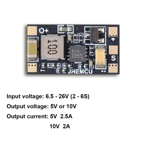 HDVTX Module for  O3/O4 Air Unit 5V/10V Step-Down Voltage Regulator FPV Drone DIY Part to Safely Reduce Input Voltage 1