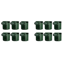7 Gallon Aardappel Kweekzakken 12-Pack, Dikke PE Stoffen Potten voor Planten, Handvatten Aardappel Planter Zakken voor Groenten