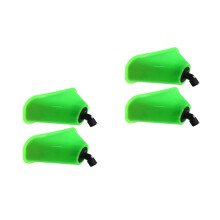 4Stk Sprühdüsen Windschutz Hornform Grüne Sprayer Zubehör
