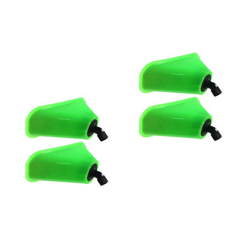 4Stk Sprühdüsen Windschutz Hornform Grüne Sprayer Zubehör