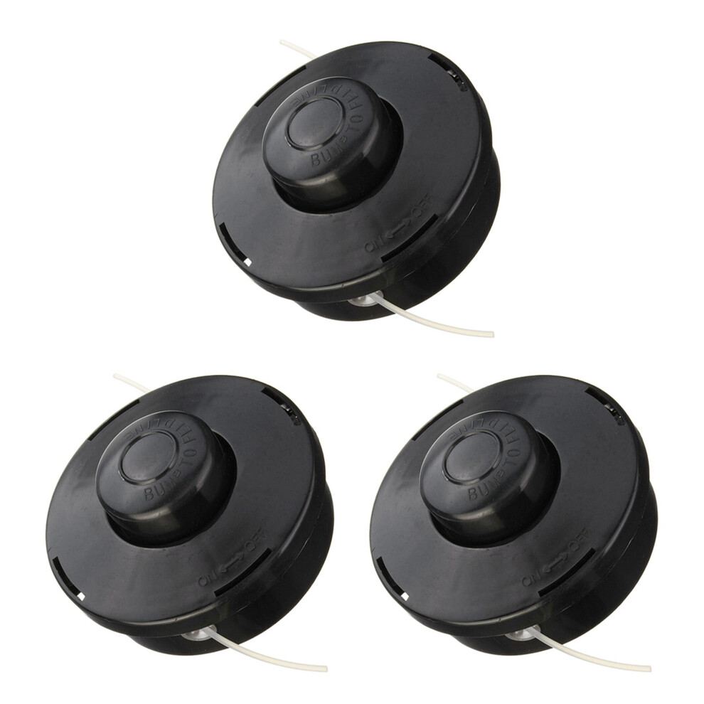 3X Replacement Petrol Trimmer Strimmer Bump Feed Spool Brush Cutter Grass 4713722055260