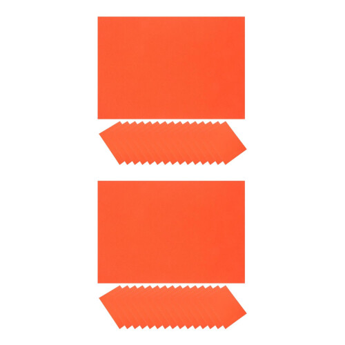 200Feuilles Orange 80G Pour , Pliage Et Bricolage