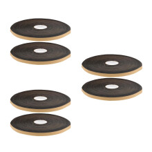 6Rouleaux Joint Mousse Acoustique Pour Haut-Parleur Auto Beige