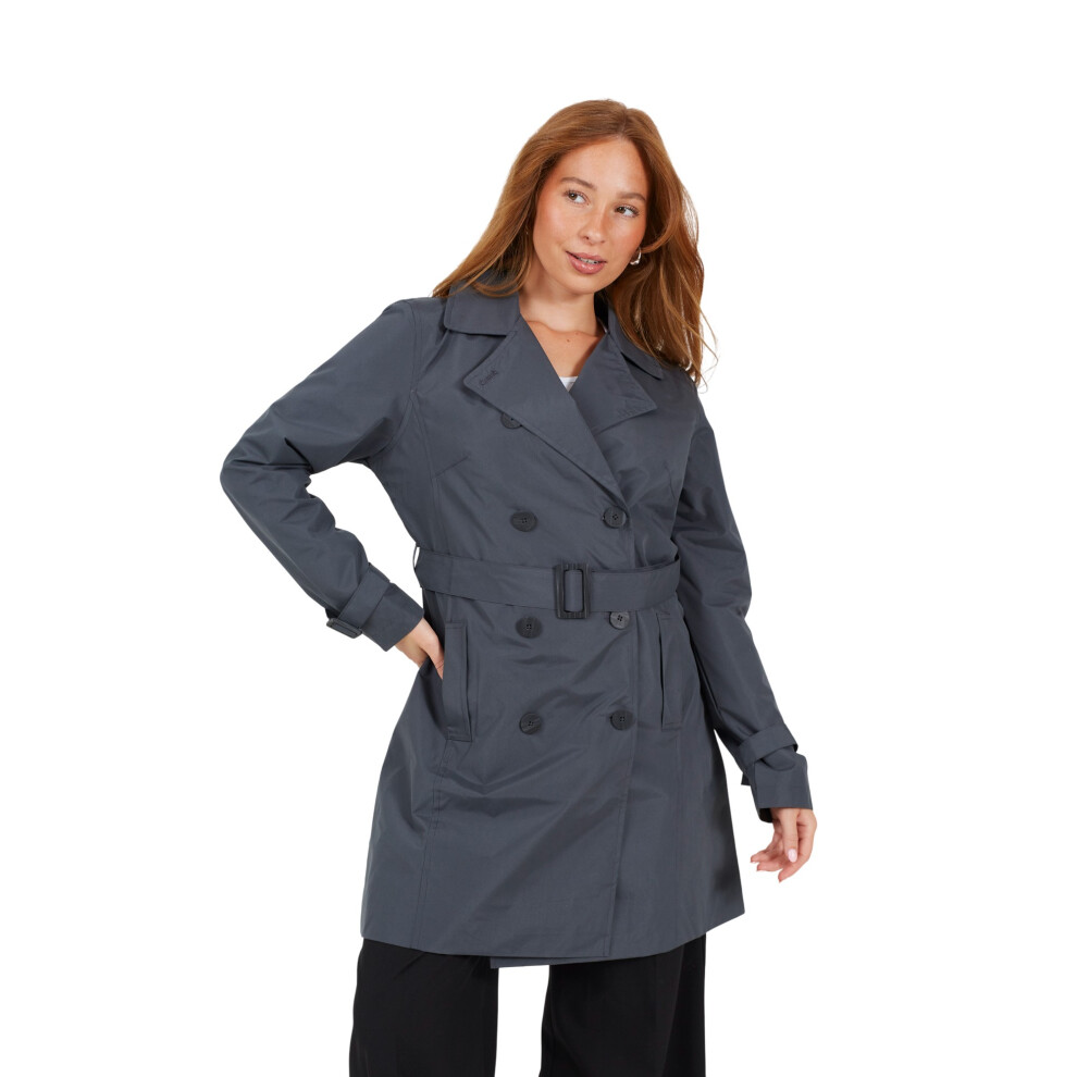 Brave Soul (16 Uk, Charcoal) Womens/Ladies Brandy Mackintosh Multicoloured