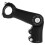1Pc Black Aluminum Alloy Bike Stem Riser Handlebar Fork Stem Extender 1