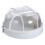 1Pc Explosion-Proof Sauna Lamp White Glass & Aluminum Durable Light 1