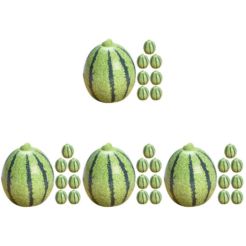 32Pièces Mini Résine Décor Maison Accessoires Verts