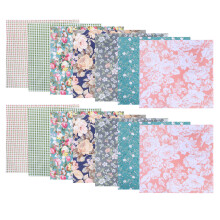 28Pcs Assorted Cotton Cloth Squares for DIY Quilting and Sewing Crafts