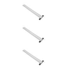3Pcs Durable Stainless Steel Carpenter Measuring Ruler for Woodworking