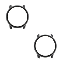 2St Zwart Smartwatch Hoesje Waterbestendig Met Touchscreen Bescherming
