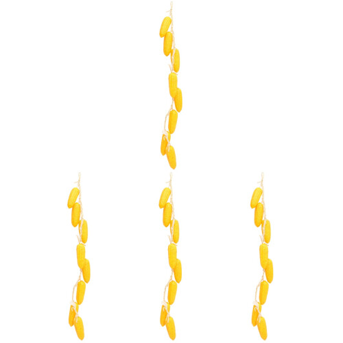 4Strings Realistic Fake Corn Yellow Kitchen & Party Decor