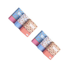 2Pcs Chic Floral Photo Album with Frame Cover Assorted Color Protector