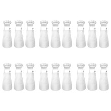 36-Piece Children's Apron and Chef Hat Set Adjustable Children's Kitchen Apron for Cooking and Painting
