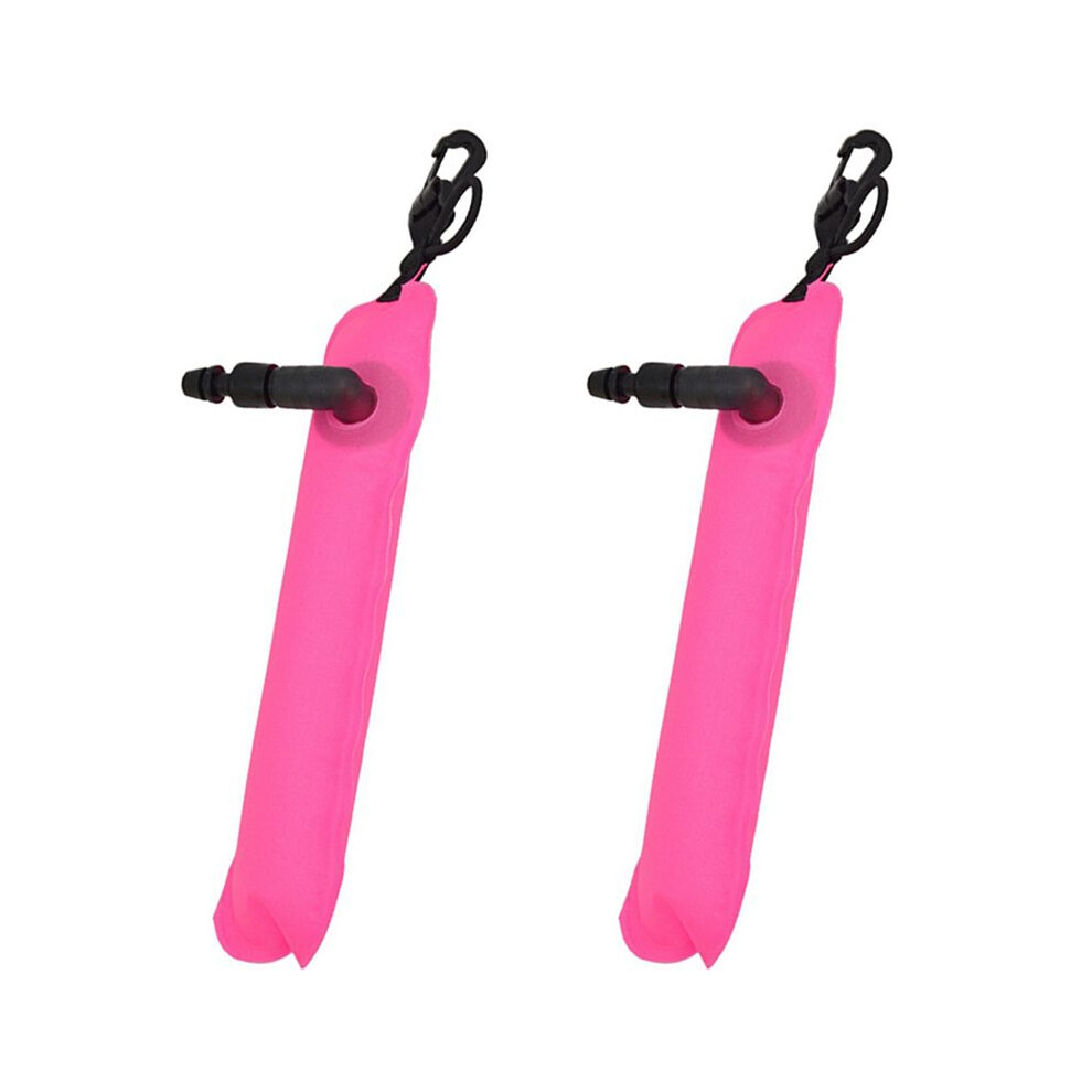 2X Scuba Diving Diving Smb Pendant Inflatable Safety Sausage Signal Tube Surface Buoy Rose Red 4712358618986