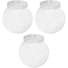 9St Pet Snoep Bewaarpotten Wit Multi Functie Voor Huis