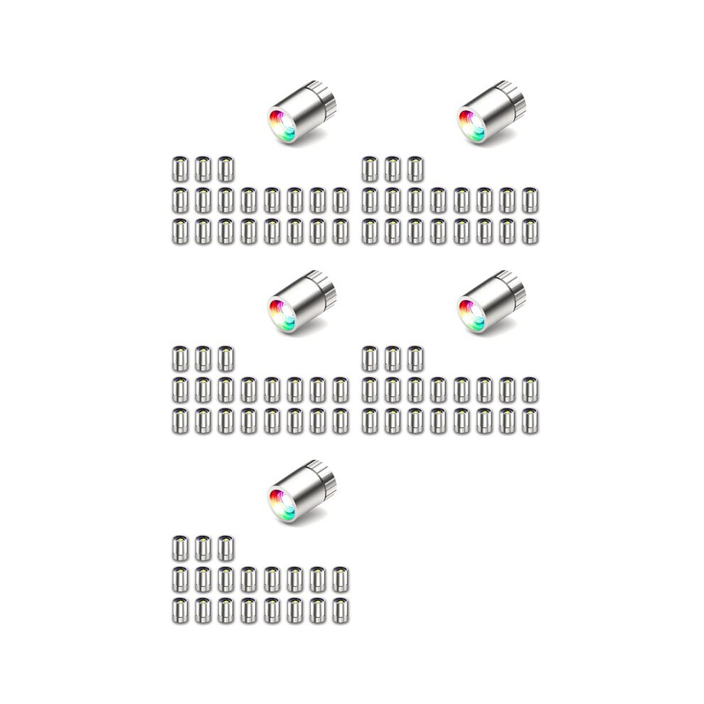 100 Pcs Miniature Led Lights,Tiny Lights For Hand ,Miniature Lights Battery Powered, Lights (Multi-Color Changing) 4711679204625