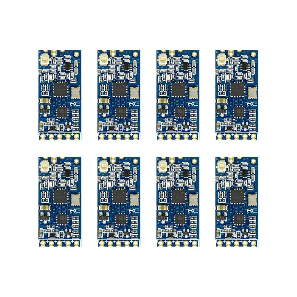 8X Hc-12 433Mhz Si4463 Wireless Serial Port Module 1000M Replace Hc12 6032943205659