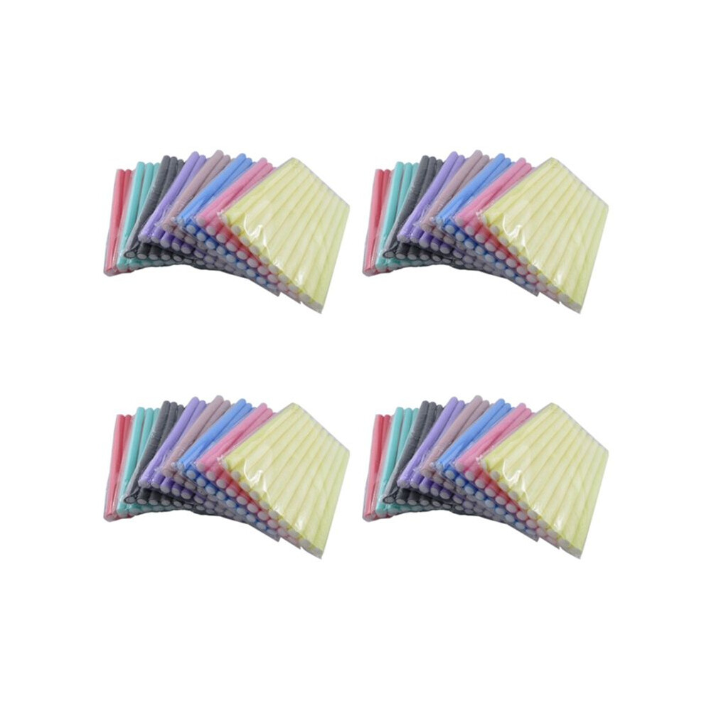 Typecat Fast Shipping Wholesale 40Pcs Lot Curler Makers Soft Foam Bendy Twist Curls Diy Styling Hair Rollers Tool For Women