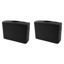 2X Paper Towel Dispenser Countertop,Hand Towel Dispenser Commercial Multifold Trifold Paper Towels Dispenser Black