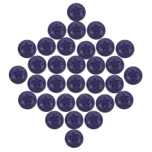 150Pcs Simulation Blueberries PVC Lifelike Decorative Props Dark Blue