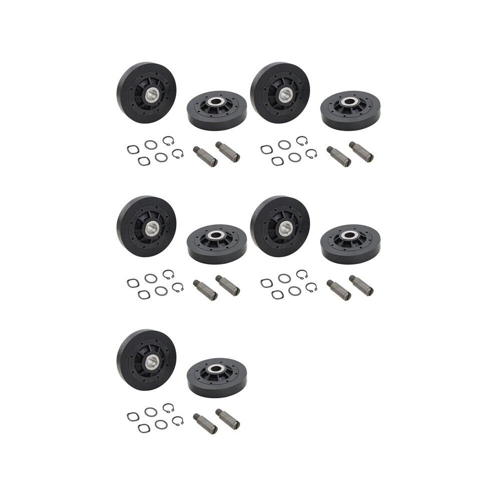 Typecat 5X Rb170002 Dryer Roller Kit Dryer Drum Support Rollers,Dryer Roller Kit For Speed Queen Dryers Ap5186795 Ps12220620