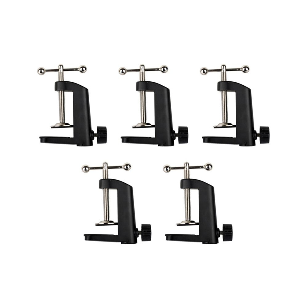 5X Heavy-Duty Metal Table Mounting Clamp For Microphone Suspension Boom Scissor Arm Stand Holder 6032963299362