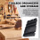 Tool Box Organizer and Storage Tray, Tool Box Drawer Organizer Bins, Toolbox Organizer Tray Divider Set, Black 32 Pack 6