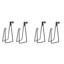 4 Pack over the Tank Toilet Paper Holder, Toilet Paper Roll Holder Stand, Metal Tissue Holder for Bathroom Organizers