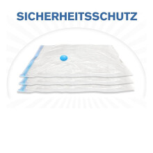 Vacuum Bags for Clothes - Pack of 50 40 X 30 cm Reusable Storage Bags Vacuum Bags with Seal and Space Saving Travel Bags